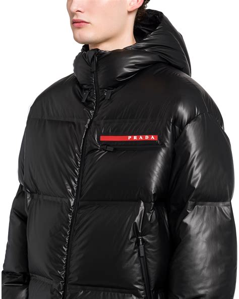 prada hooded coat|Prada nylon jacket women's.